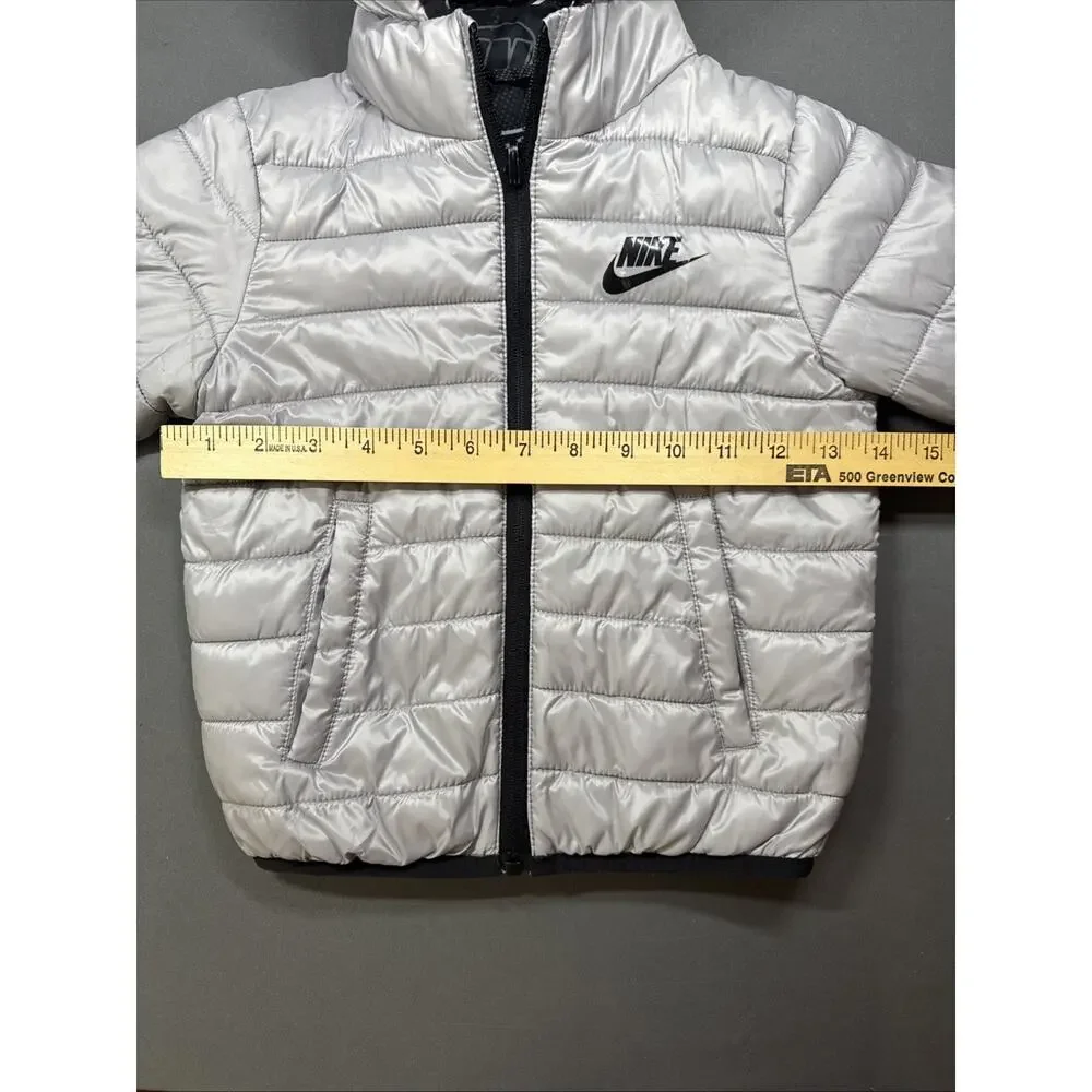 Nike Reversible Puffer Jacket Toddler Size 3T